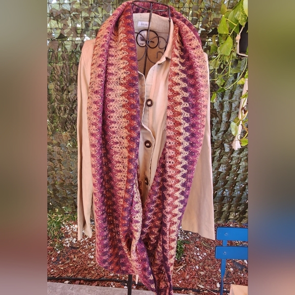 Missoni Multicolor Zig-Zag Wool Scarf‎ - Picture 1 of 5